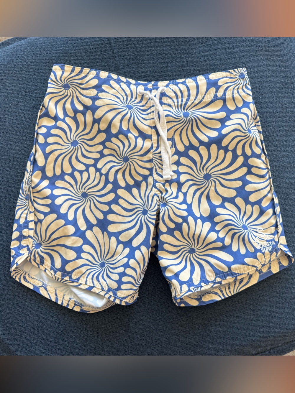 SEAESTA SURF Wavy Flowers Boys Boardshorts